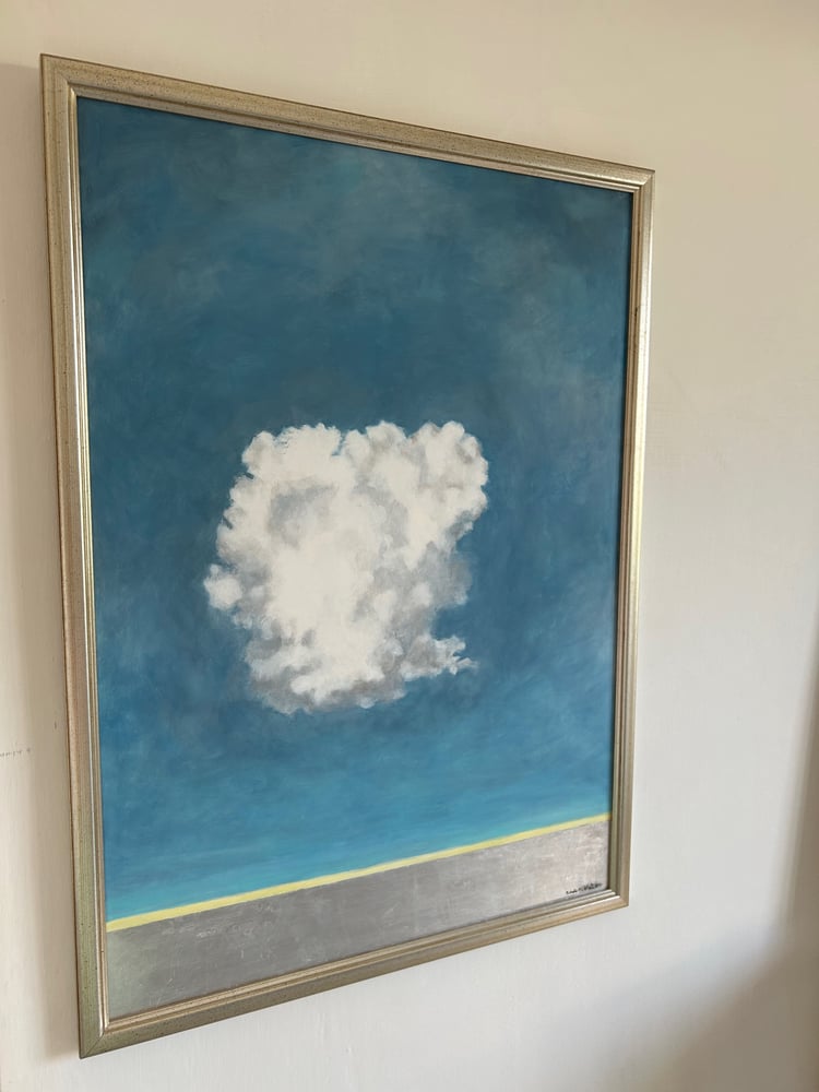 Image of Cloud with Silver Horizon