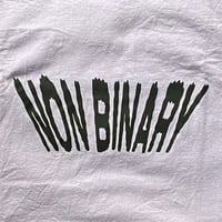 NON BINARY iron-on