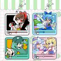 Image 1 of PREORDER Touhou Music Player Acrylic Charms