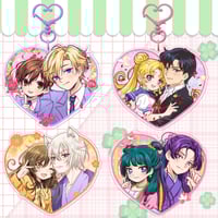 Image 1 of PREORDER Shoujo Couple Heart Charms