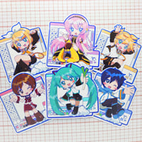 Image 1 of PREORDER Vocaloid Vocal Synth Windows Stickers