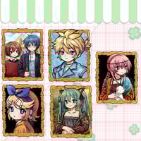 Image 1 of PREORDER Vocaloid Famous Classical Paintings Stickers
