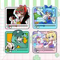 Image 1 of PREORDER Touhou Music Player Stickers