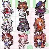 Image 1 of PREORDER UMA MUSUME Pretty Derby Vinyl Stickers