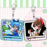 Image 2 of PREORDER Touhou Music Player Acrylic Charms