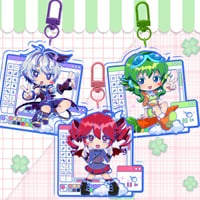 Image 2 of PREORDER Vocal Synth Windows Keychain Charm