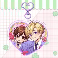 Image 3 of PREORDER Shoujo Couple Heart Charms