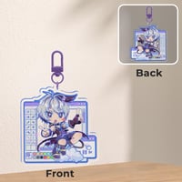 Image 3 of PREORDER Vocal Synth Windows Keychain Charm