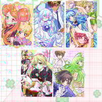 Image 3 of PREORDER 4x6 ANIME PRINTS