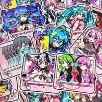 Image 1 of PREORDER Vocaloid Song Vinyl Stickers Vol 5