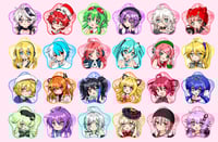Image 3 of PREORDER Vocal Synth Utau Star Keychain Charms