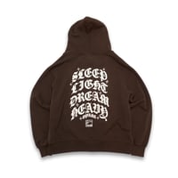 Image 2 of SLEEP LIGHT HEAVYWEIGHT GARMENT DYED DOUBLE ZIP HOODY