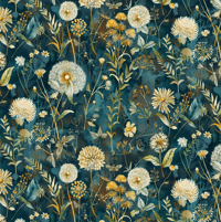 Image of Midnight Wild Floral Night Shade 30cm