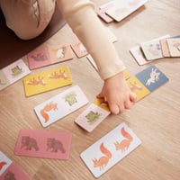 Image 2 of Jeu de dominos Animaux nordiques (28 pièces)