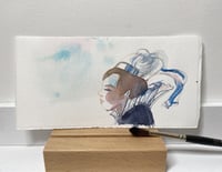 Image 2 of Aquarelle originale "Bretonne"