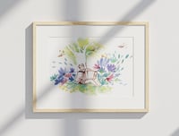 Image 2 of Aquarelle originale "Primavera #1"