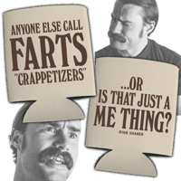 CRAPPETIZERS - koozie