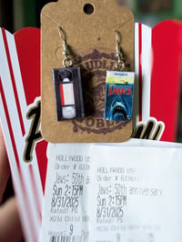 Custom Mini VHS magnet or earrings!