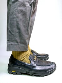 Image 11 of ZDA black leather sneaker loafer made in Slovakia 
