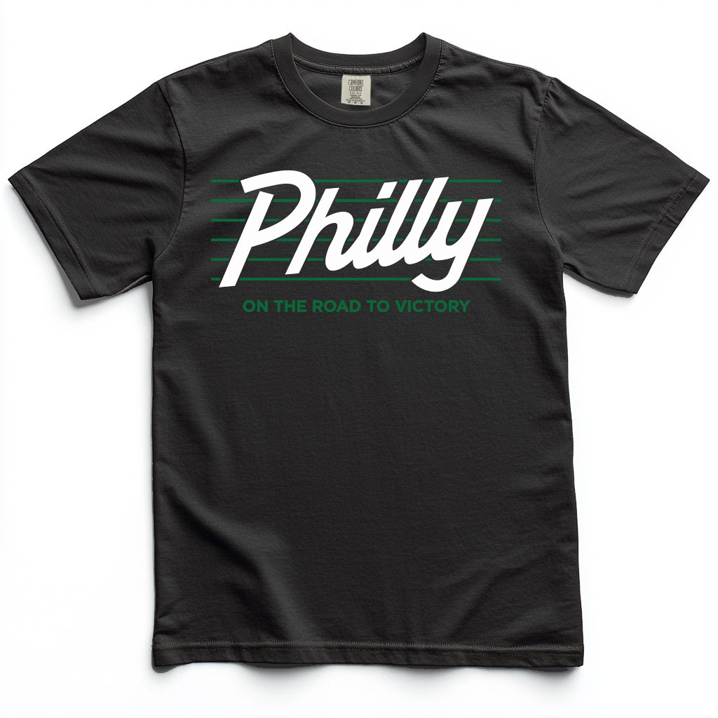 On The Road To Victory Garment-Dyed Heavyweight T-Shirt | Veterans