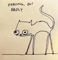 healing but badly 