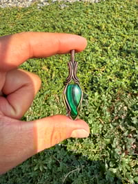 Image 2 of Malachite Pendant