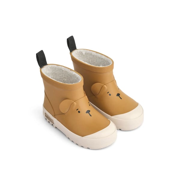 Image of Botas de lluvia bajas forradas borreguito