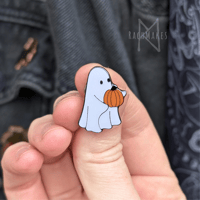 Image 4 of Ghostie Enamel Pins 