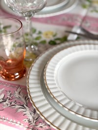 Image 5 of Assiettes en porcelaine de Limoges - Bernardaud