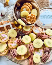 Image 1 of Banana Pecan Waffles