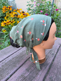 Image 1 of Forest Mushrooms Crown Cover - Cotton 