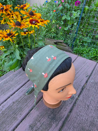 Image 2 of Forest Mushrooms Crown Cover - Cotton 