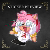 Image 1 of Rotten Girl Amy Sticker