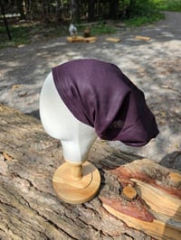 Linen Tichel in Espresso Brown