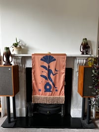 Image 2 of rosé flower flag