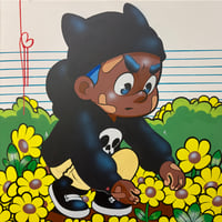 "The Gardener" Original Painting