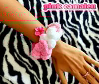 Image 2 of Pink Camaieu | Pompom ☆ Scrunchie