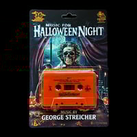 DELUXE CASSETTE – George Streicher – MUSIC FOR HALLOWEEN NIGHT