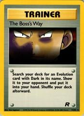 The Boss's Way - Team Rocket - Unlimited - Lightly Played