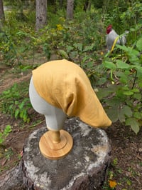 Image 2 of Linen Tichel in Honey