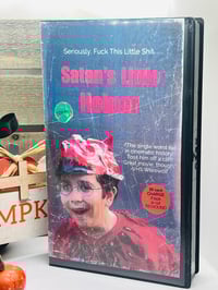 Image 1 of Satan’s Little Helper FUNCTIONAL VHS ART 