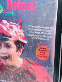 Image 2 of Satan’s Little Helper FUNCTIONAL VHS ART 