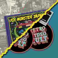 Image 1 of 101 Monster Tapes + RVC Sticker Bundle