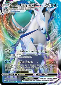 Ice Rider Calyrex VMAX - SWSH06: Chilling Reign - Near Mint