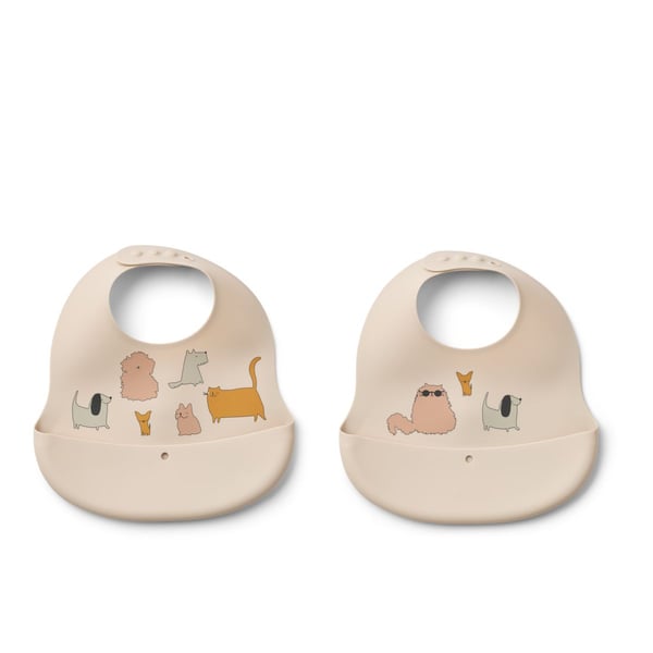 Image of Pack baberos de silicona