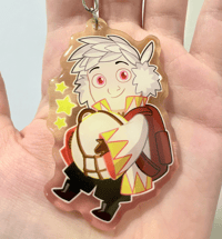 Pavel Acrylic Charm Keychain