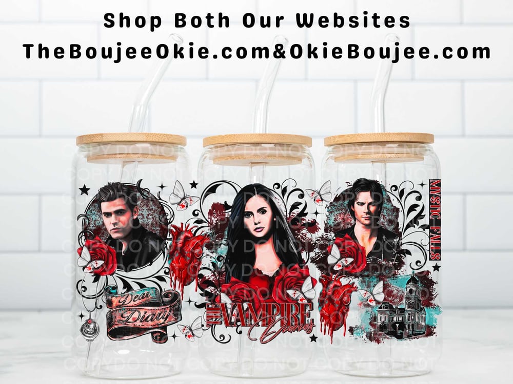 Image of Vampire Diaries Uv Dtf Wrap W0717