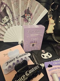 Image 7 of Angelas Custom RESERVED Juicy Couture Jucify Tote Meets Kuromi Bundle 