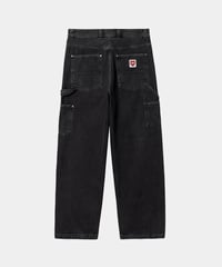 Image 1 of CARHARTT WIP_NASH DOUBLE KNEE PANT (STONE WASH) :::BLACK:::