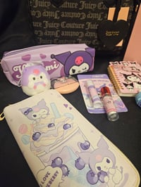 Image 4 of Angelas Custom RESERVED Juicy Couture Fame Satchel Meets Kuromi Bundle /